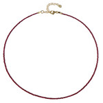 Collana in argento con Rubino Tanzania