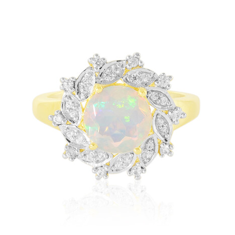 Welo-Opal-Silberring