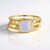 Anello in argento con Opale di Welo AAA (de Melo)