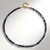 Collana in argento con Tanzanite