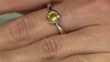 Bague en argent et Béryl jaune