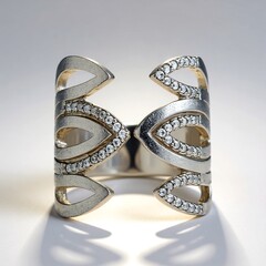 Anello in argento con Zircone