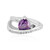 Uruguayan Amethyst Silver Ring