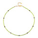 Collana in argento con Peridoto