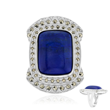 Lapislazuli-Silberring (Annette classic)