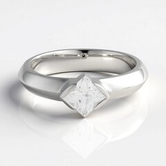 Anello in argento con Zircone