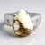 Anello in argento con Magnesite
