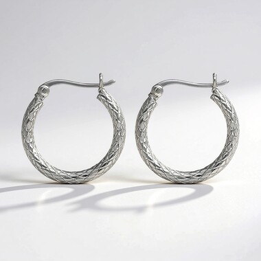 Boucles d'oreilles en argent