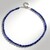 Collana in argento con Cianite del Nepal