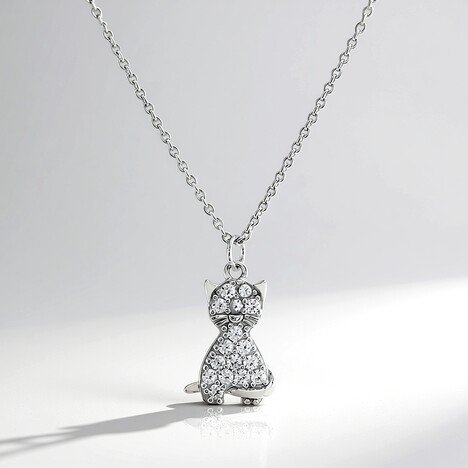 Collana in argento con Zircone
