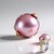 Anello in argento con Perla Mabe Rosa (Gems en Vogue)