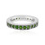Russian Diopside Silver Ring