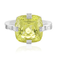 Anillo en plata con Citrino amarillo canario (PHANTASIA)