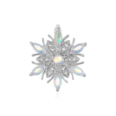 Welo-Opal-Silberanhänger