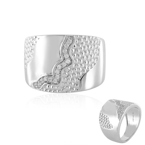 Zirkon-Silberring (SAELOCANA)