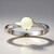 Anello in argento con Opale di Welo