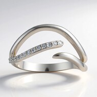 Anillo en oro con Diamante I1 (H)  (de Melo Gold)