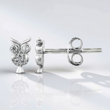 Orecchini in argento con Zircone