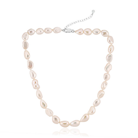 Collar en plata con Perla blanca Freshwater (TPC)
