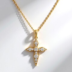 Collana in oro con Diamante I1 (H)