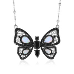 Welo Opal Silver Necklace (Dallas Prince Designs)