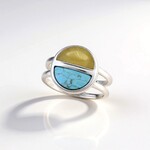 Anello in argento con Turchese (dagen)