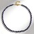 Collana in argento con Zaffiro Blu Bemainty (Riya)