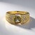 Anello in oro con Tanzanite Gialla (non riscaldata) (Adela Gold)
