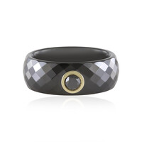 Black Diamond Ceramic Ring