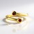 Anello in argento con Rubino Tanzania