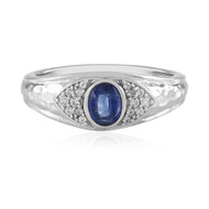 Bague en argent et Kyanite du Népal