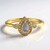 Anello in argento con Labradorite rosa Maniry