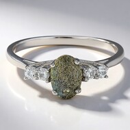 Bague en argent et Labradorite