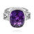 Sambia-Amethyst-Silberring (Dallas Prince Designs)