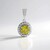 Ciondolo in argento con Sfene