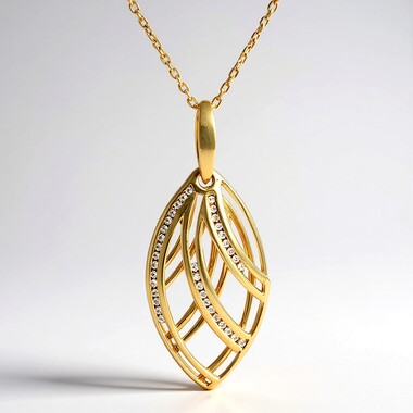 Zircon Silver Necklace