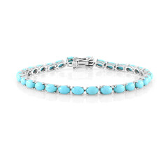 Zilveren armband met Sleeping Beauty Turkooisen (Faszination Türkis)