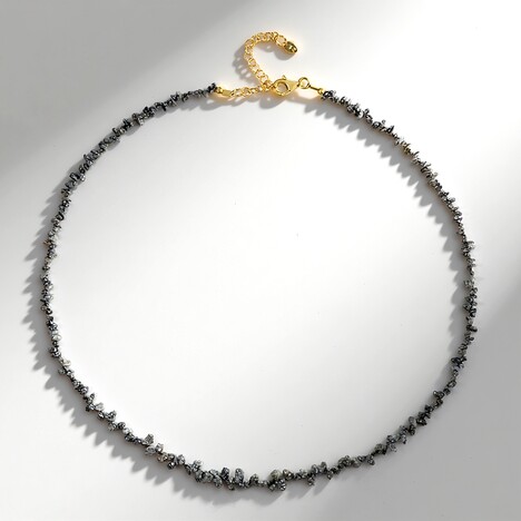 Collana in argento con Diamante Color Argento