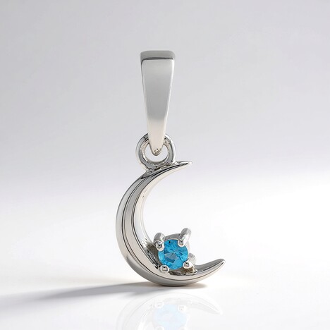 Ciondolo in argento con Haüyne