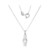 Collier en argent et Topaze blanche