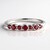 Anello in argento con Spinello Rosso