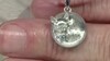 Colgante en plata con Diamante I2 (H) (de Melo Essence)