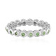 Bague en argent et Tsavorite de Tanzanie