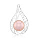 Pink Ming Pearl Silver Pendant (MONOSONO COLLECTION)