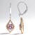 Orecchini in oro con Spinello Birmano Rosa (CIRARI)