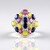 Anello in argento con Zaffiro Rosa del Madagascar (de Melo Essence)