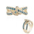 Gouden ring met I2 Blauwe Diamanten (SUHANA)