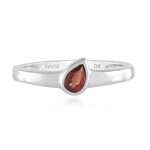 Tanzanian Ruby Silver Ring