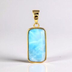 Ciondolo in argento con Larimar