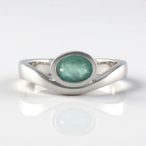 Bague en argent et Grandidierite